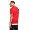 Camiseta Essentials Linear Red-White