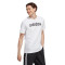 Camiseta Essentials Linear White-Black