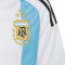 Camiseta Argentina Primera Equipación 3 Estrellas Niño White