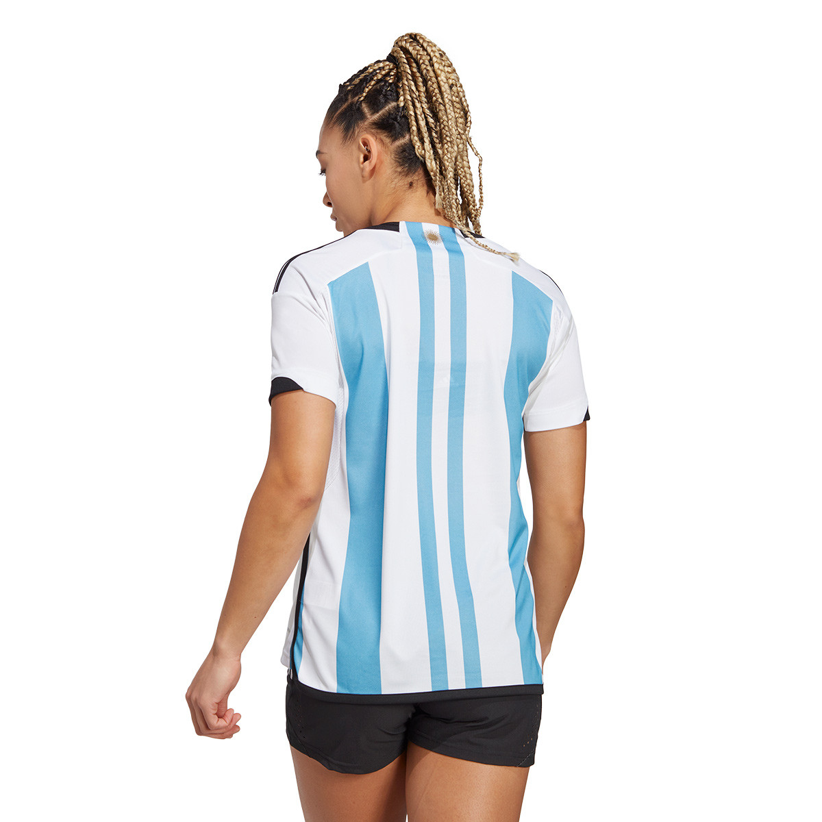Argentina Jersey 3 Stars World Champions Essential T-Shirt for