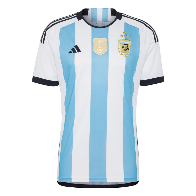 Camiseta adidas Argentina Primera Equipacion 3 Estrellas White Futbol Emotion