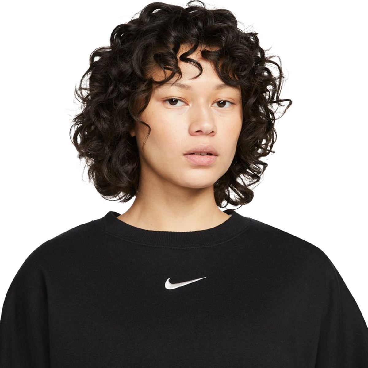 Nike Sportswear Phoenix Fleece Oversized Mock-Neck 3/4-Sleeve ...