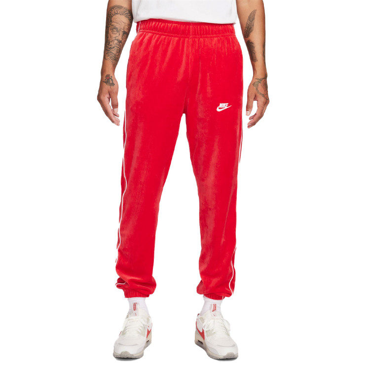 pantalon-largo-nike-club-velour-university-red-0