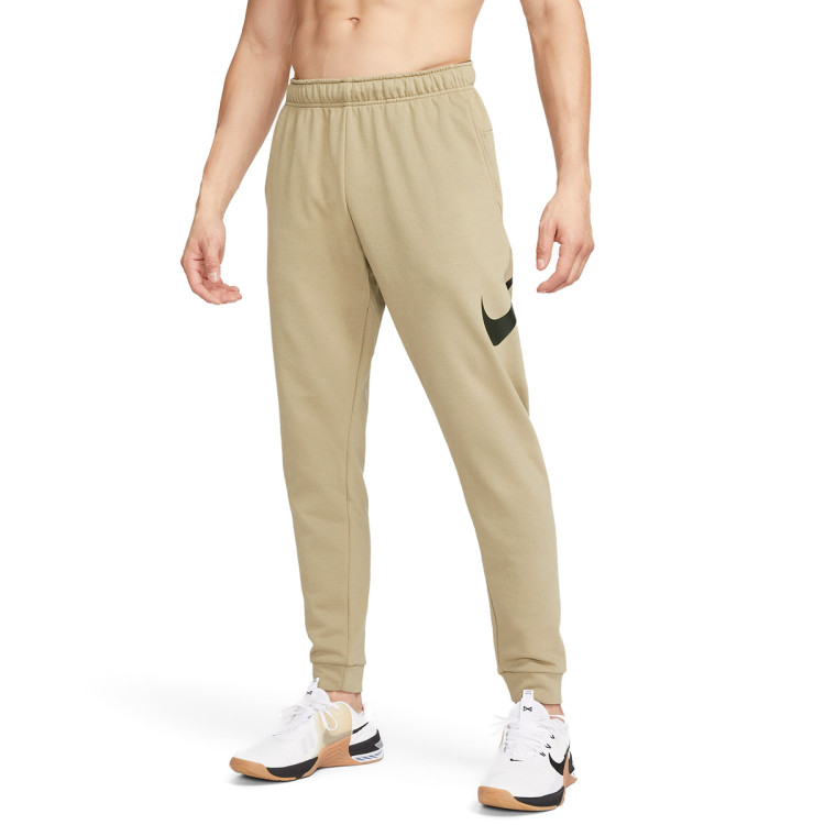 pantalon-largo-nike-dri-fit-tapered-swoosh-neutral-olive-sequoia-0