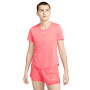 Dri-Fit One Donna-Sea coral-White