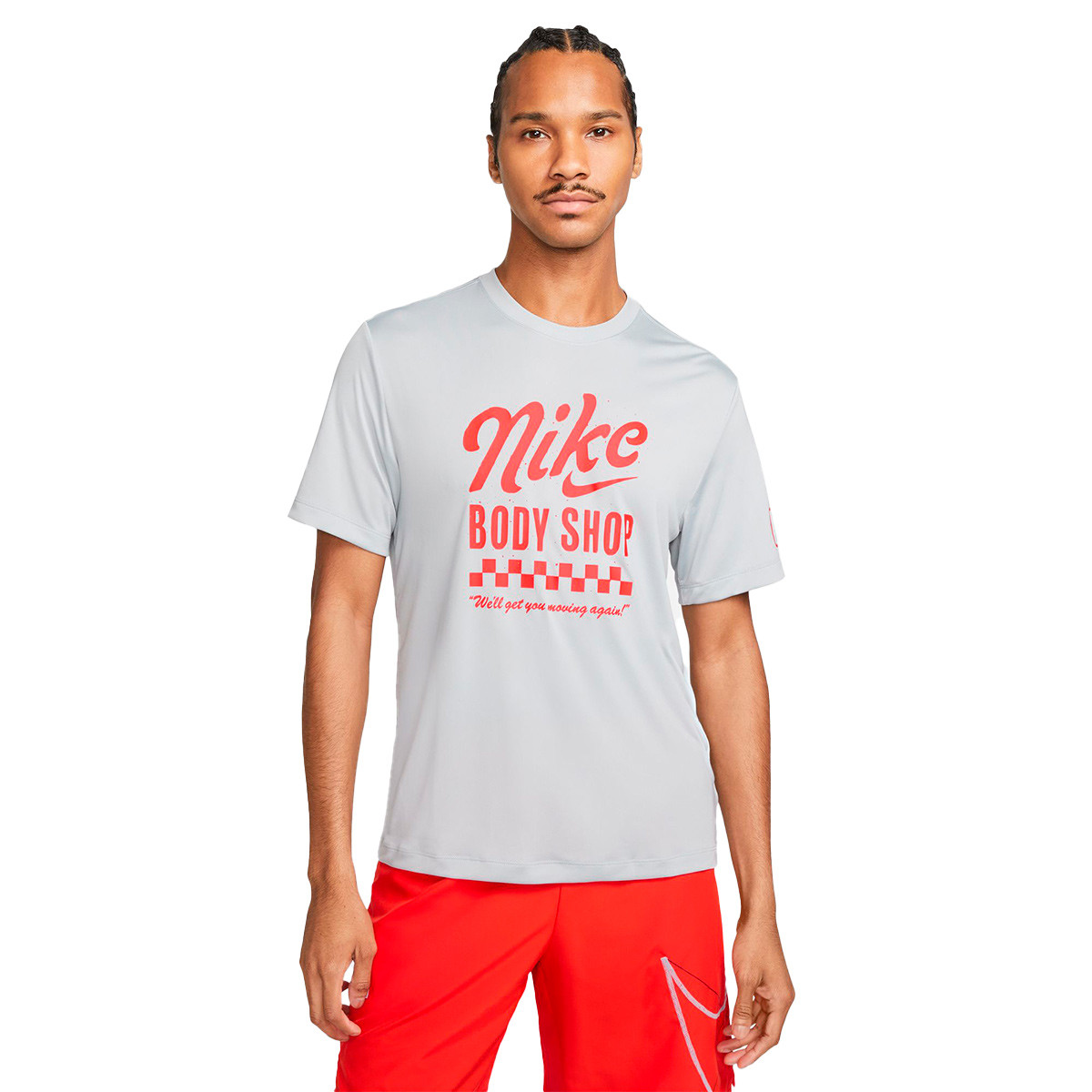 Ingresos incidente receta Camiseta Nike Dri-Fit Body Shop Wolf Grey - Fútbol Emotion