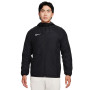 Dri-Fit Academy Hooded Track-Black-White