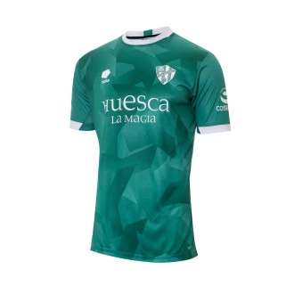 Camiseta SD Huesca Tercera Equipación 2023-2024 Green-Dark Green-White