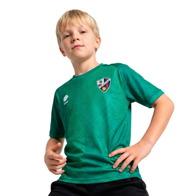 T-Shirt SD Huesca Segundo Equipamento Guarda-redes 2023-2024 Base Criança