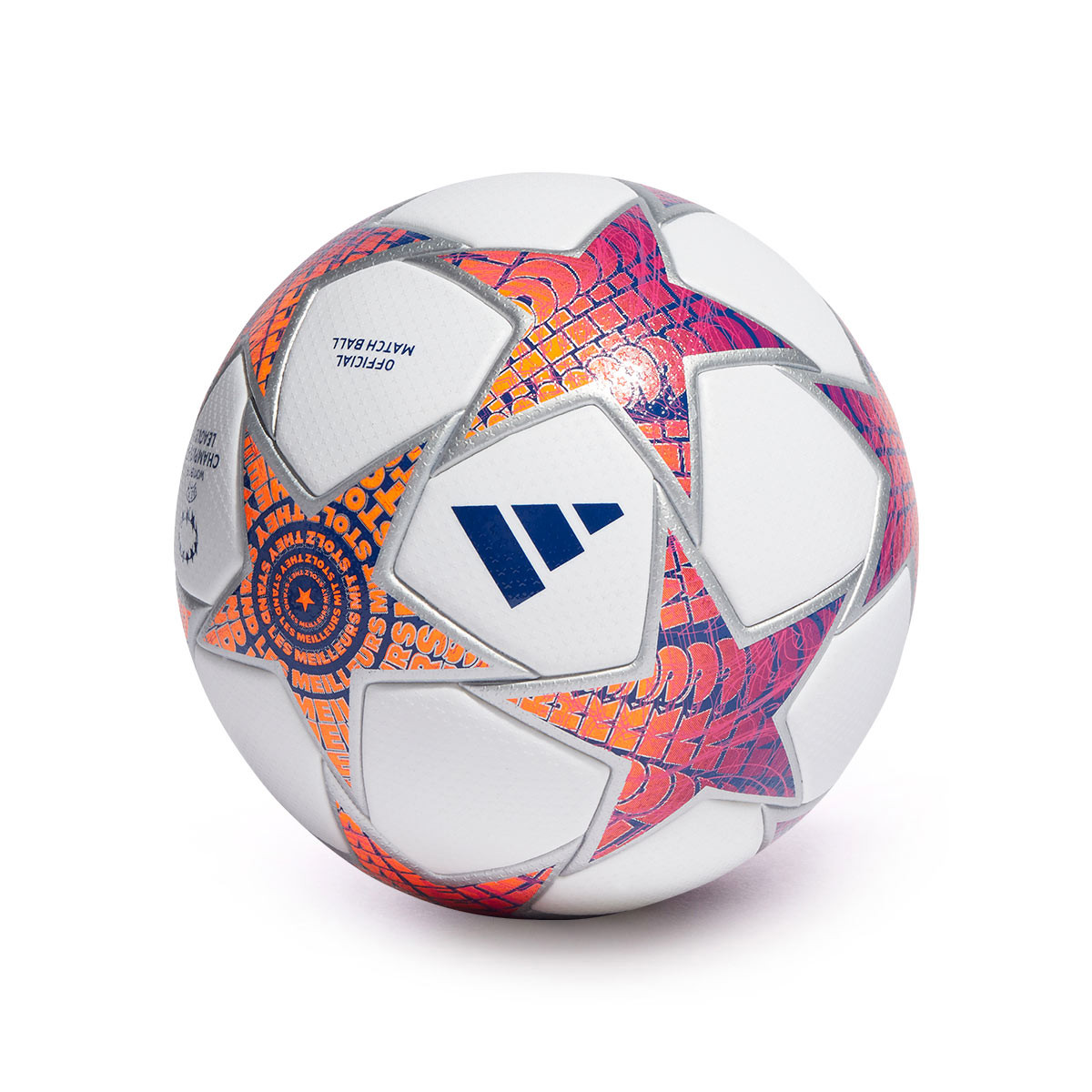 Bola de Futebol adidas Champions League 2023-2024 White-Silver met-Bright  cyan-Shock purplel - Fútbol Emotion