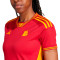 Camiseta AS Roma Primera Equipación 2023-2024 Mujer Victory Red