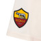 Pantalón corto AS Roma Segunda Equipación 2023-2024 Ecru Tint