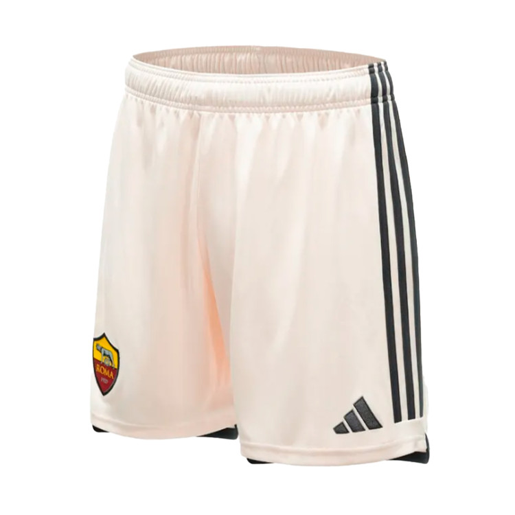 pantalon-corto-adidas-as-roma-segunda-equipacion-2023-2024-ecru-tint-0