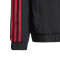 Chaqueta AS Roma Fanswear 2023-2024 Niño Black-Victory Red