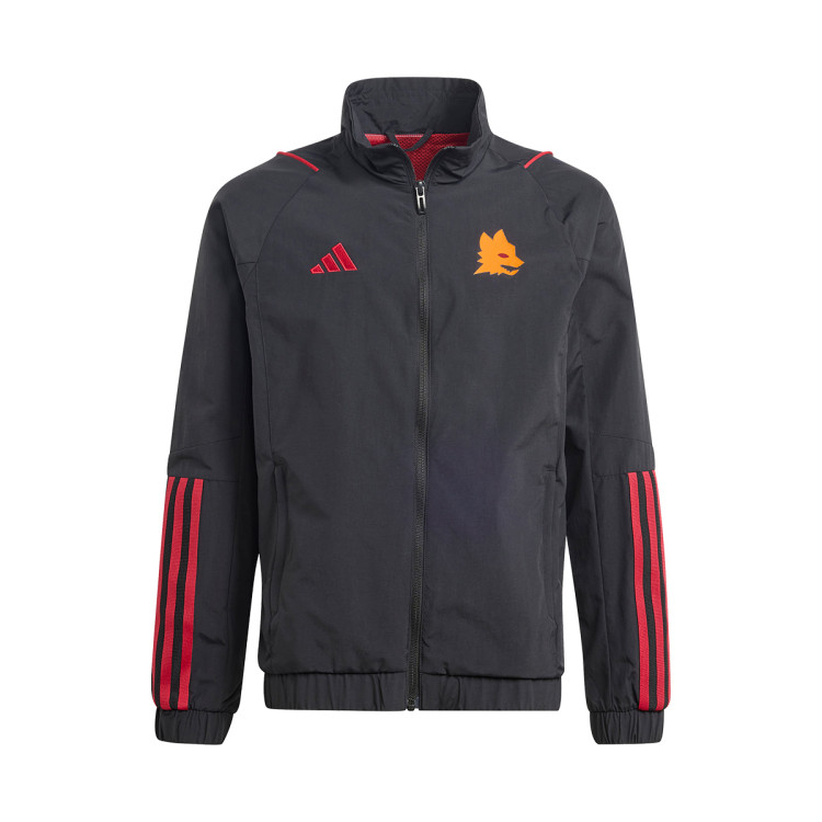 chaqueta-adidas-as-roma-fanswear-2023-2024-nino-black-victory-red-0