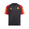 Camiseta AS Roma Fanswear 2023-2024 Niño Black-Victory Red