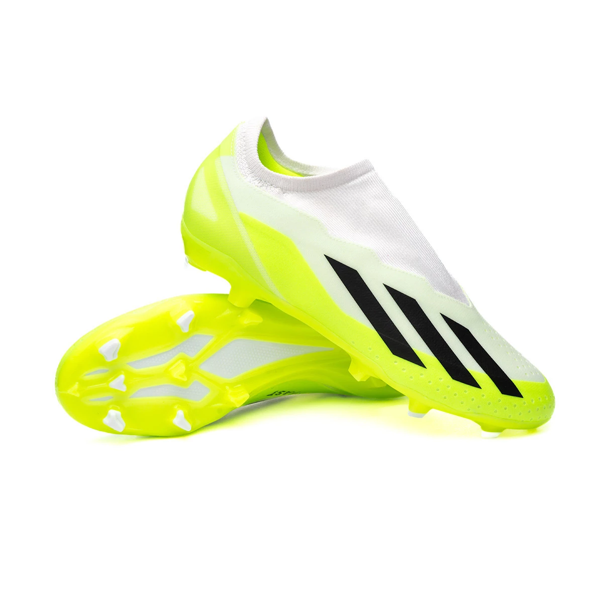 Football Boots adidas X Crazyfast.3 LL FG Ftwr white Core black Lucid lemon Futbol Emotion