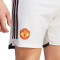 Pantalón corto Manchester United FC Primera Equipación 2023-2024 White