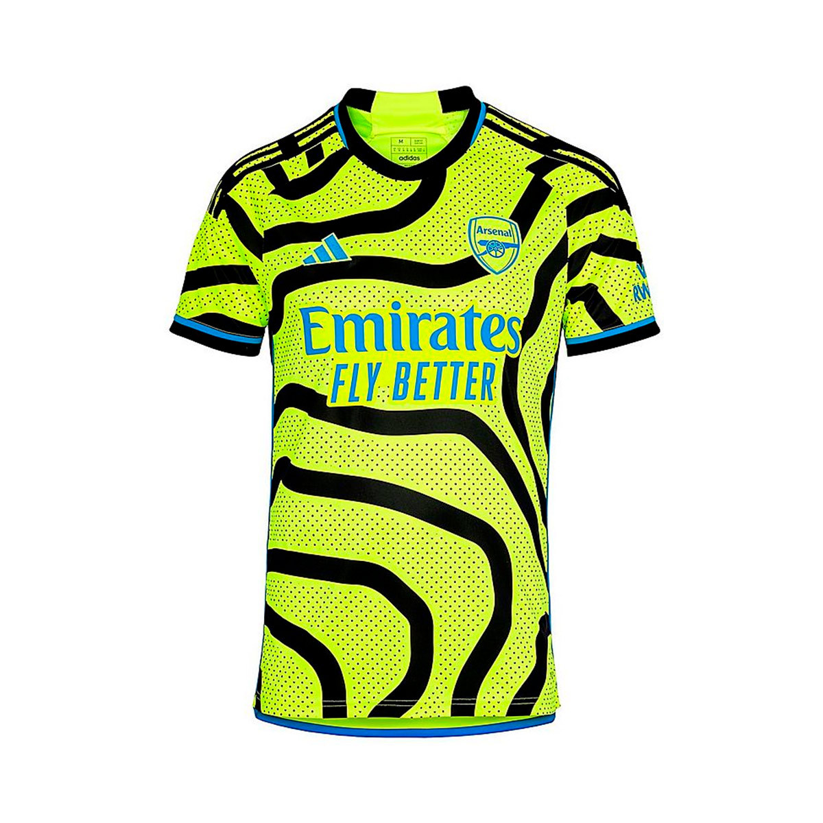 Camiseta adidas Arsenal FC Segunda Equipación 2023-2024 Solar Yellow ...