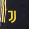 Pantalón corto Juventus FC Primera Equipación Authentic 2023-2024 Black-Bold Gold