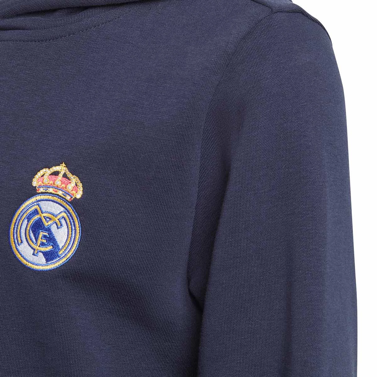 Sudadera adidas Real Madrid CF Fanswear 2023-2024 Niño Legend Ink