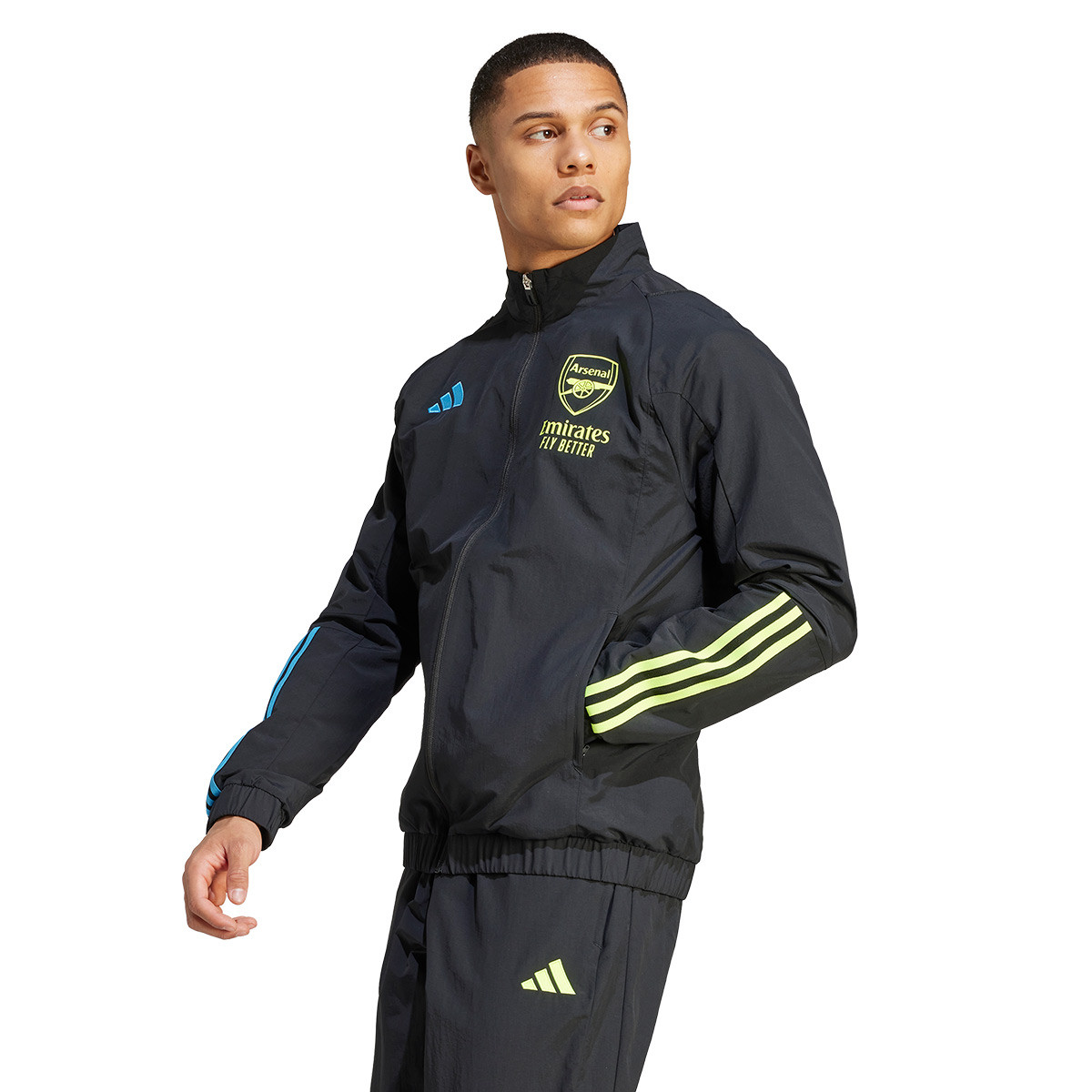 Jacket adidas Arsenal FC Training 2023-2024 Black - Fútbol Emotion