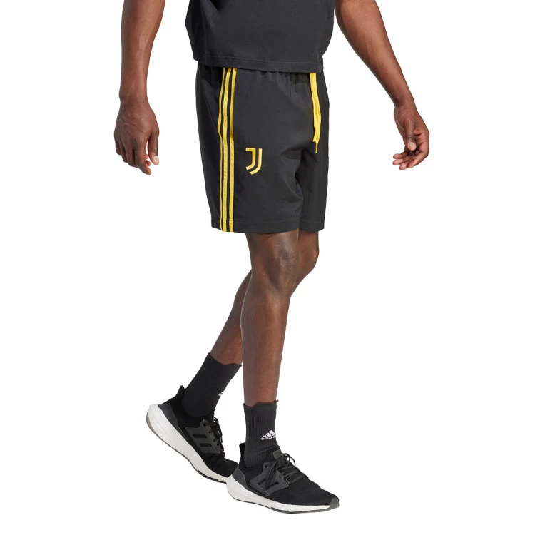 Shorts adidas Juventus FC Fanswear 2023 2024 Black Futbol Emotion