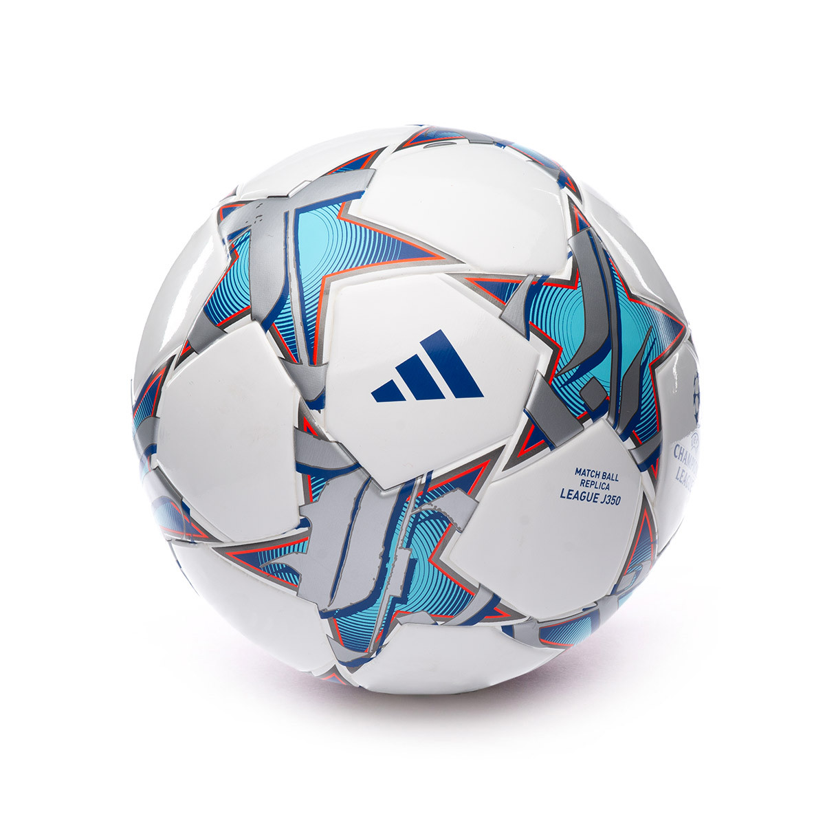 Ballon adidas Collection Champions League 2023-2024 Multicouleur-Silver  met-Bright cyan-Shock - Fútbol Emotion