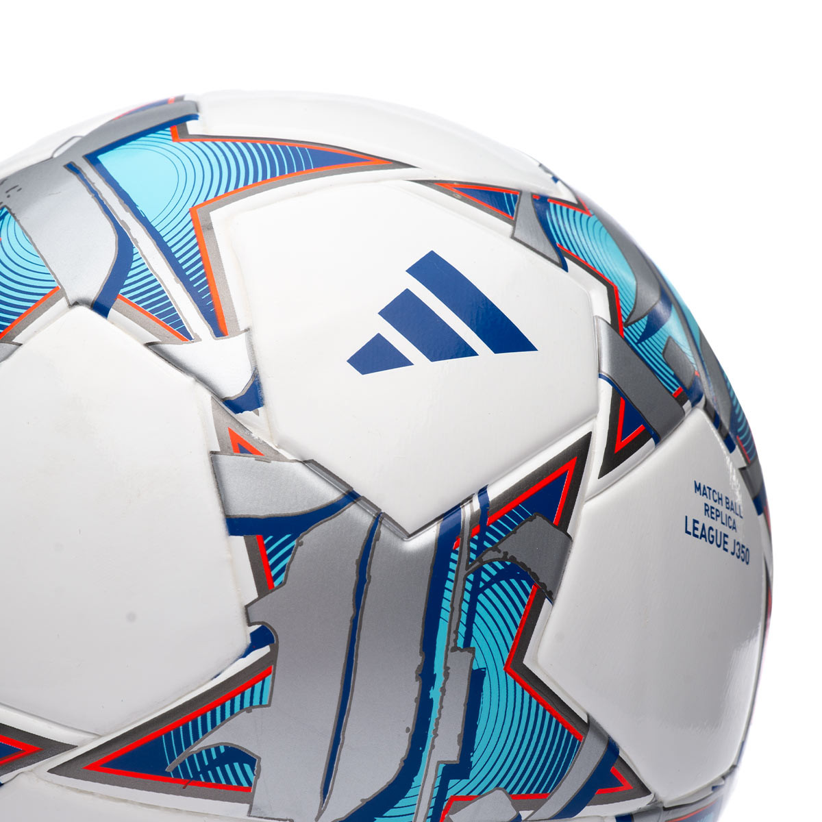 Bola de Futebol adidas Champions League 2023-2024 White-Silver met-Bright  cyan-Shock purplel - Fútbol Emotion