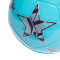 Balón Colección Champions League 2023-2024 Bright cyan-Dark purple-Silver met