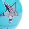 Balón Colección Champions League 2023-2024 Bright cyan-Dark purple-Silver met