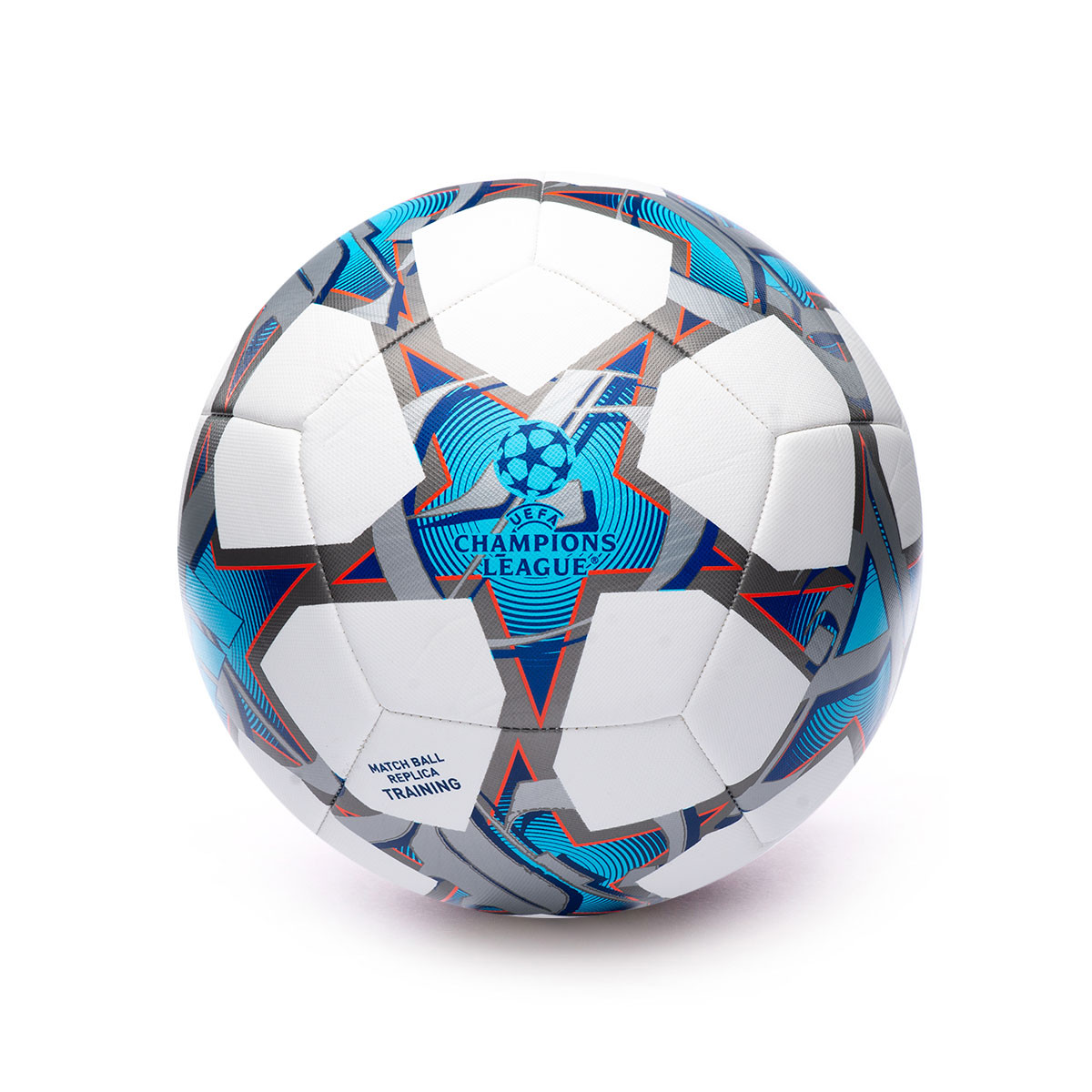 Bola de Futebol adidas Champions League 2023-2024 White-Silver met-Bright  cyan-Shock purplel - Fútbol Emotion