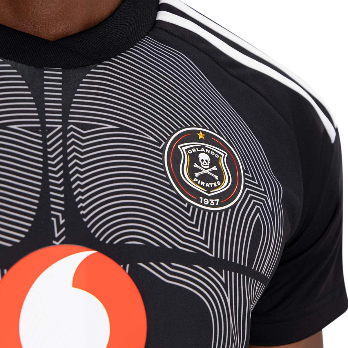 Jersey adidas Orlando Pirates Home Jersey 2023 2024 Black F tbol