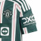 Camiseta Manchester United FC Segunda Equipación 2023-2024 Niño Green Night-Core White-Active Maroon