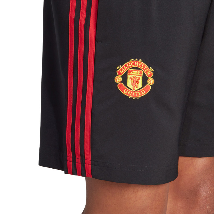 pantalon-corto-adidas-manchester-united-fc-fanswear-2023-2024-black-red-2