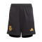 Pantalón corto Real Madrid CF Tercera Equipación 2023-2024 Niño Black