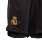 Pantalón corto Real Madrid CF Tercera Equipación 2023-2024 Niño Black