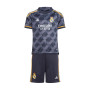 Kids Real Madrid Away Kit 2023-2024