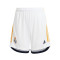 Pantalón corto Real Madrid CF Primera Equipación 2023-2024 Niño White