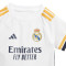Strój adidas Real Madrid Primera Equipación 2023-2024 Bebé