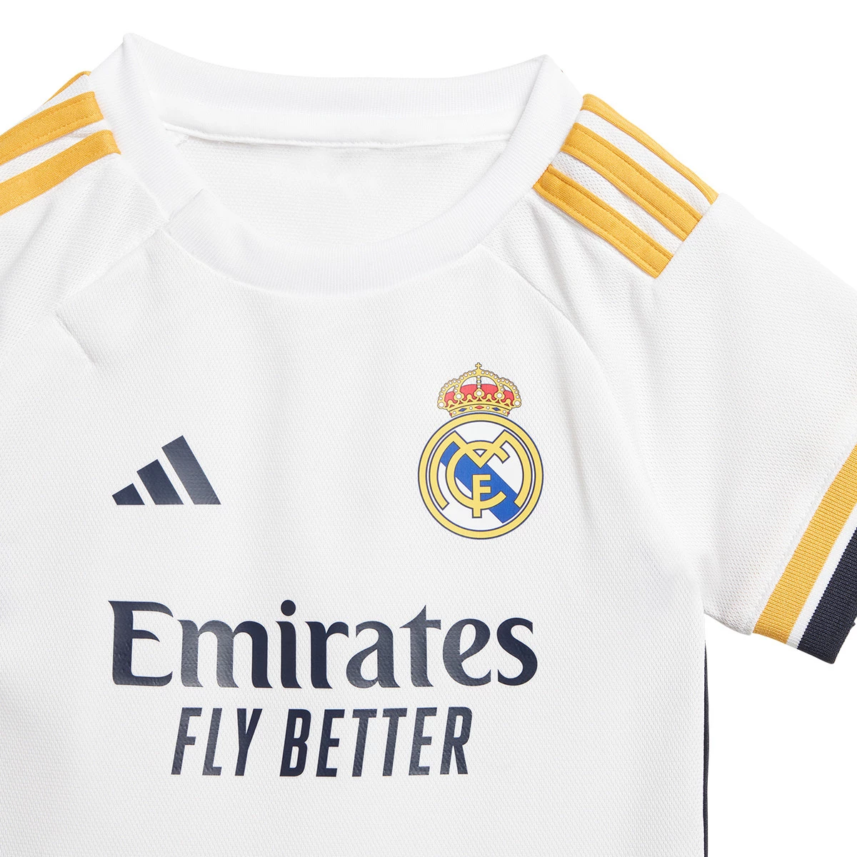 Equipación adidas Real Madrid bebé 2022 2023 blanco