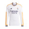 Camiseta Manga Larga Real Madrid CF Primera Equipación 2023-2024 White