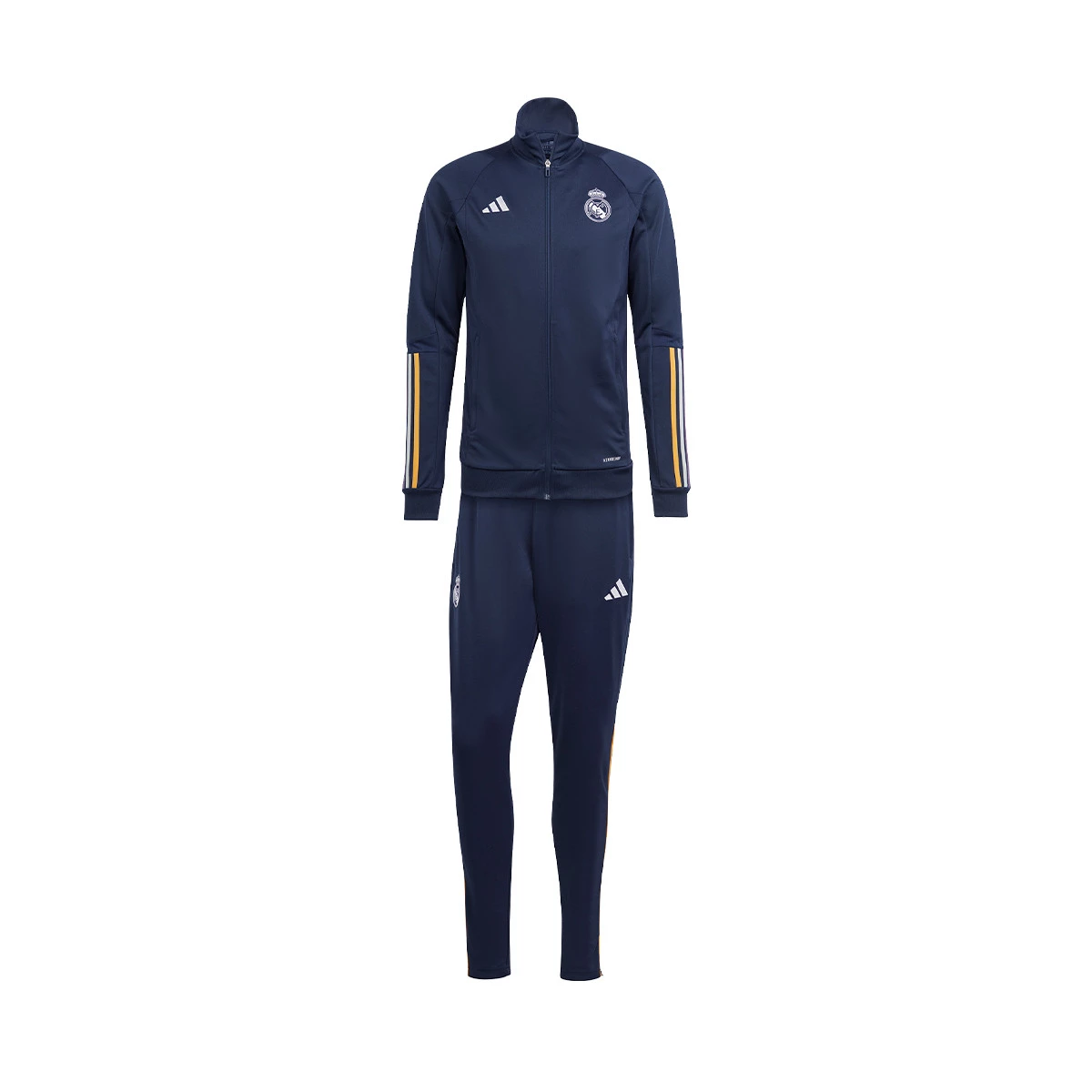 thumbnail image 2 of Real Madrid 3/4 Training Pants - Official Rhinox Merchandise - Soccer Training Wear (Blue) 2 of 4