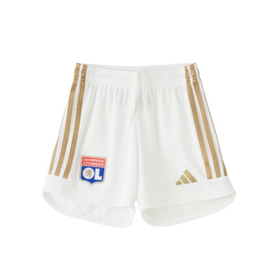 Pantaloncini Olympique Lyon Prima Divisa 2023-2024 Bambino