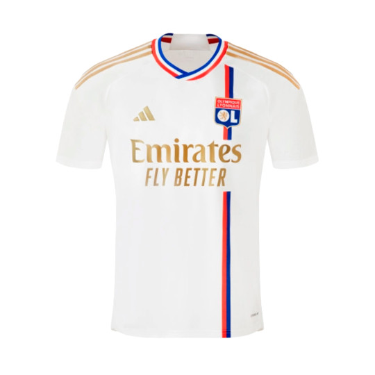 Jersey adidas Olympique Lyon Jersey White Fútbol Emotion