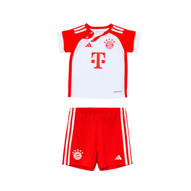 conjunto-adidas-fc-bayern-primera-equipacion-2023-2024-bebe-white-red-0