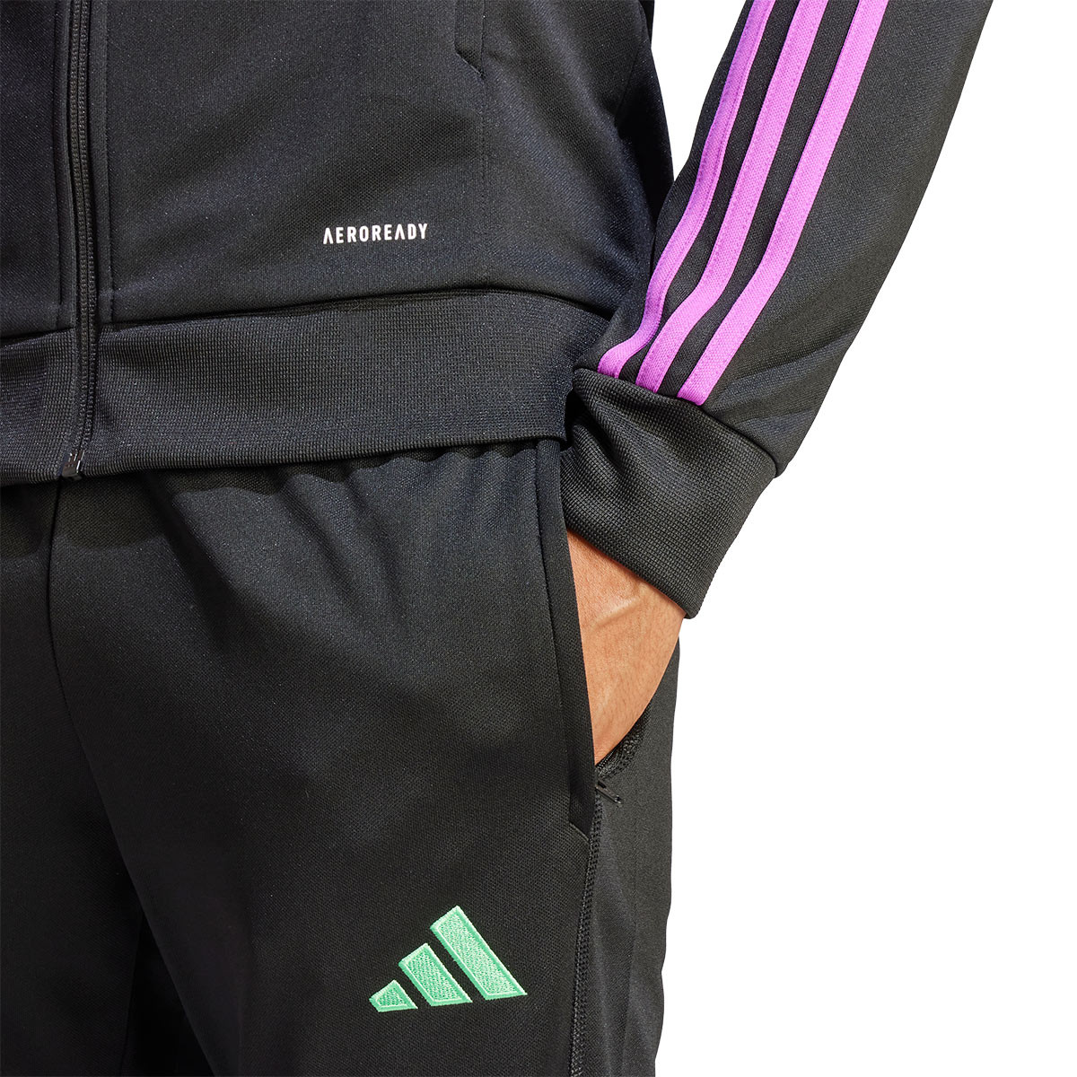 Tracksuit adidas FC Bayern de Múnich Training 2023-2024 Black - Fútbol ...