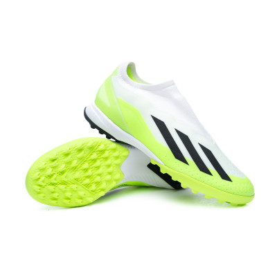 Football Boots adidas X Crazyfast.3 LL Turf Ftwr white-Core black-Lucid  lemon - Fútbol Emotion