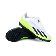 adidas Kids X Crazyfast.4 Turf Adhesive Strap Football Boots