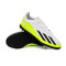Bota X Crazyfast.4 Turf Niño Ftwr White-Core Black-Lucid Lemon
